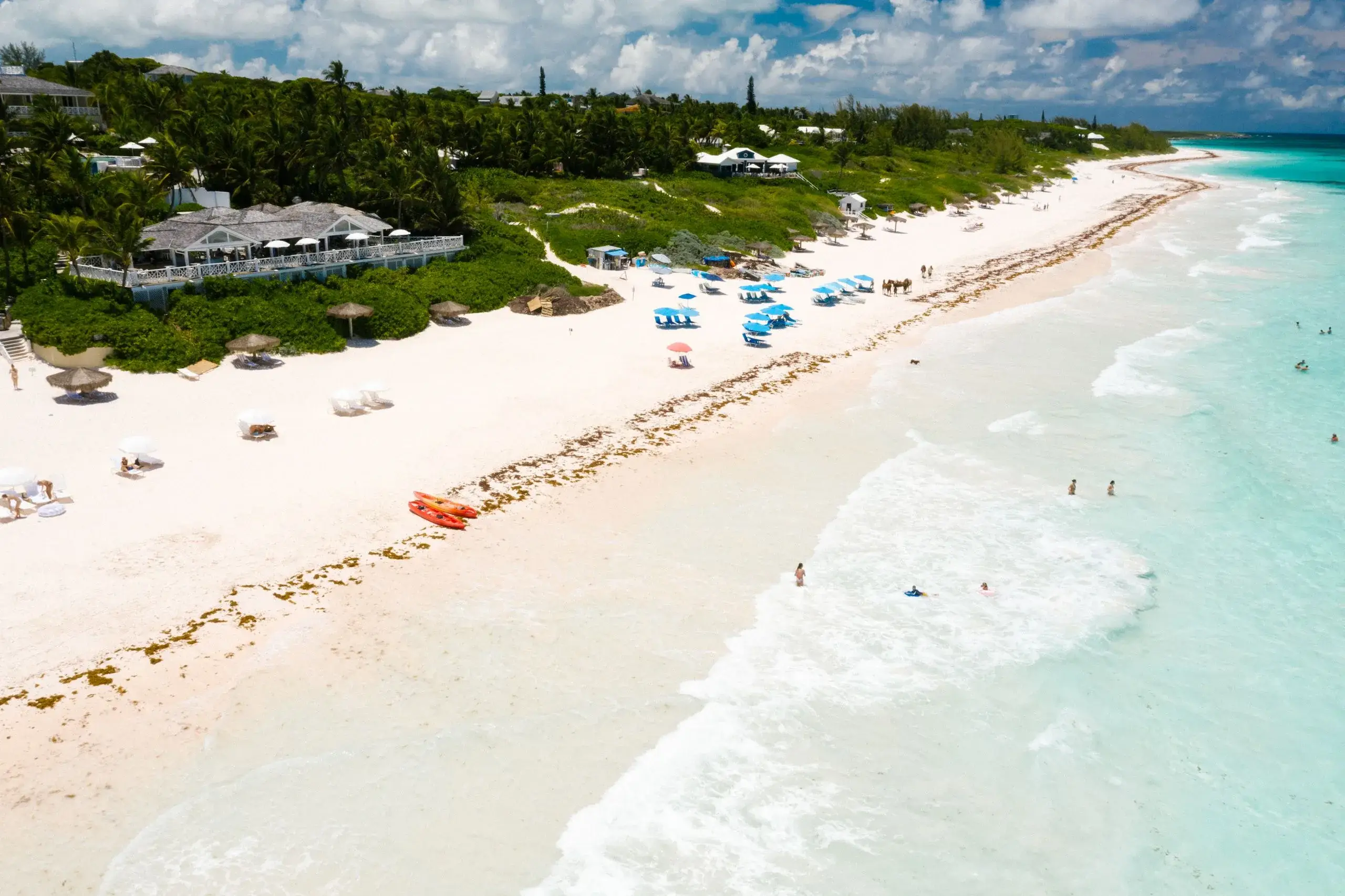 Plage de sable rose de Harbour Island