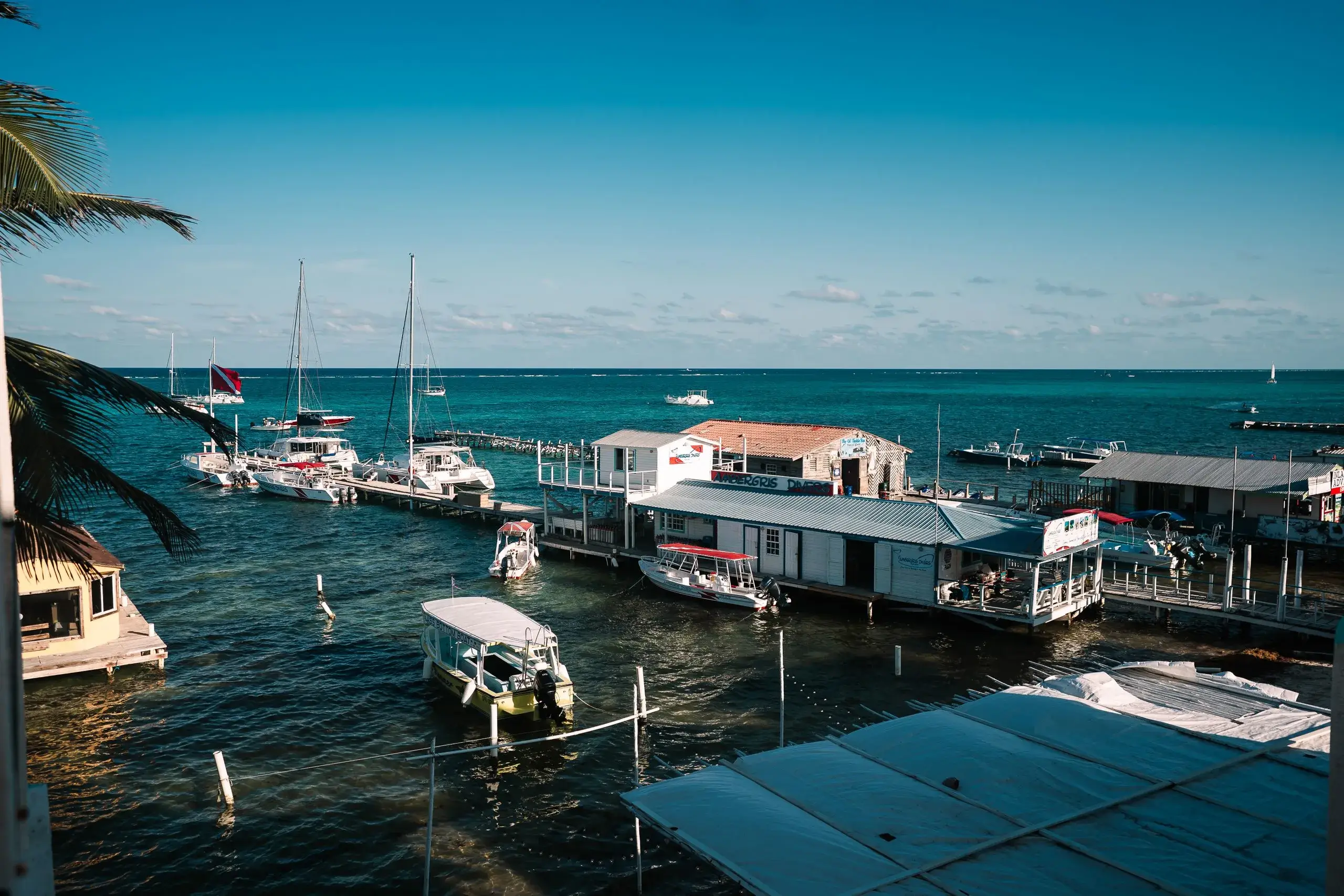San Pedro Town by Golf Cart