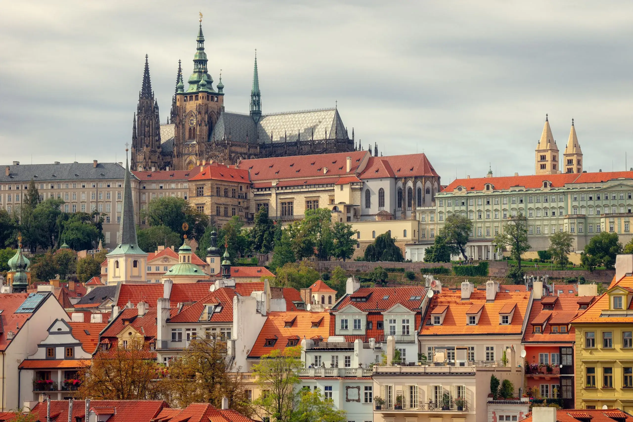 Château de Prague et cathédrale Saint-Guy
