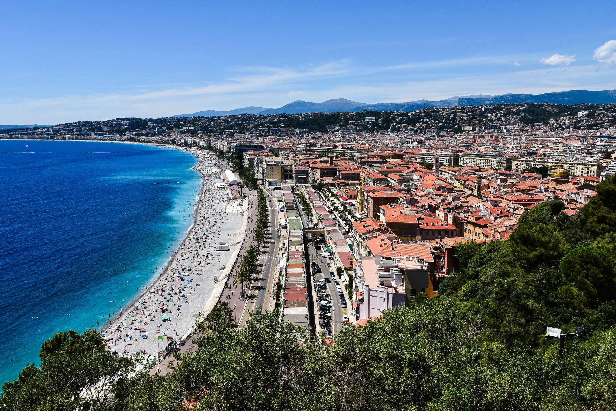Promenade des Anglais & Castle Hill