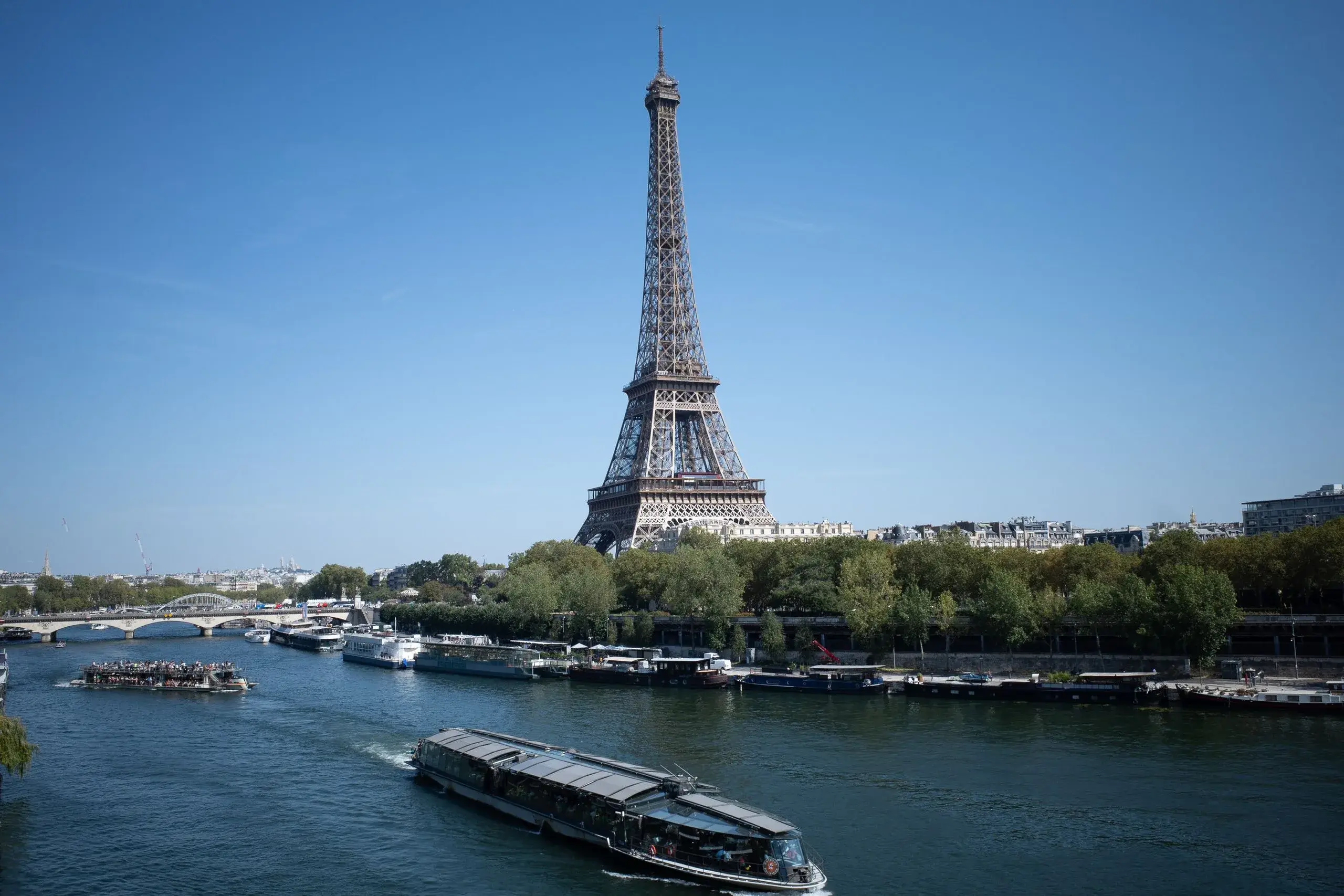 Eiffel Tower & the Seine