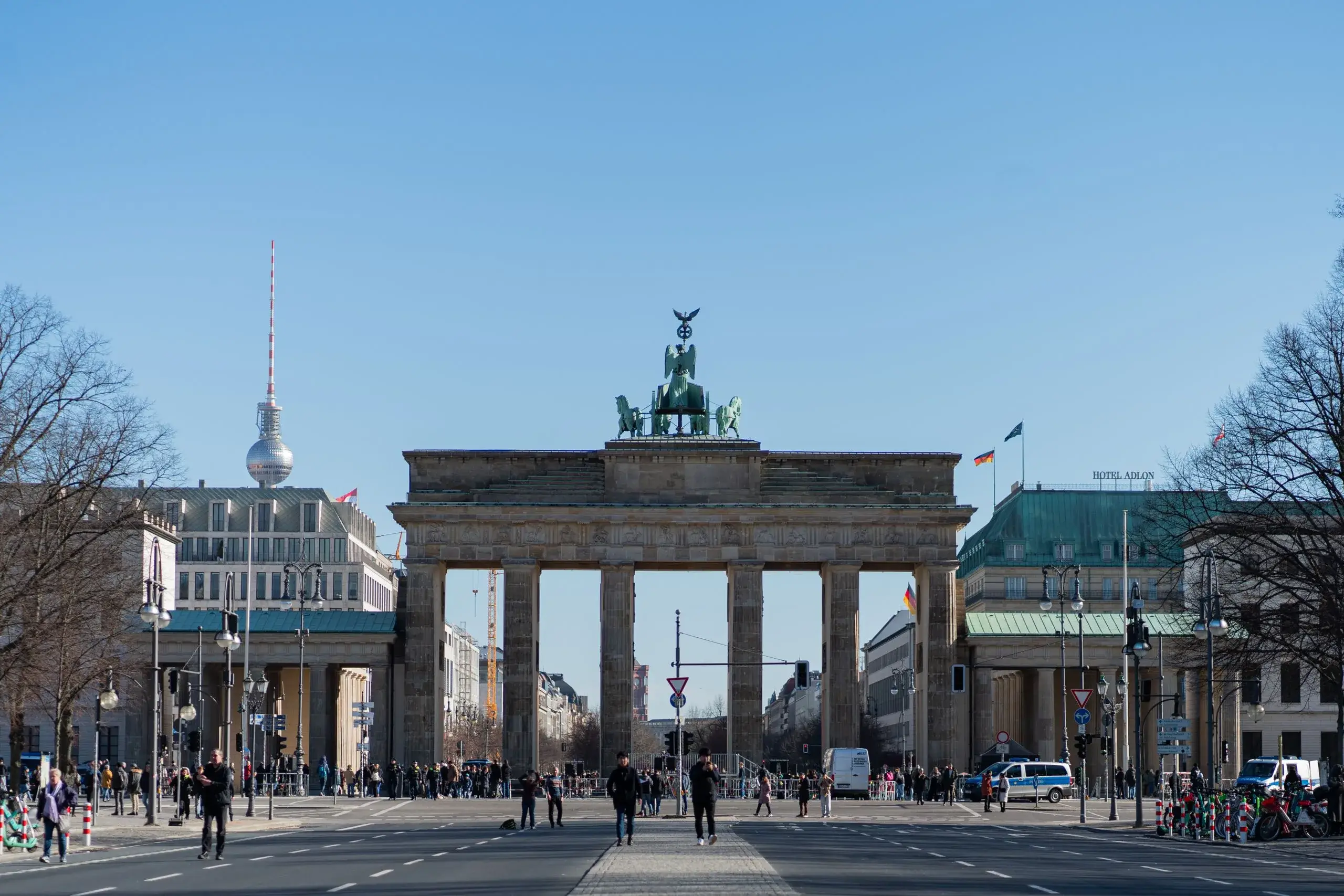 Brandenburg Gate & Reichstag