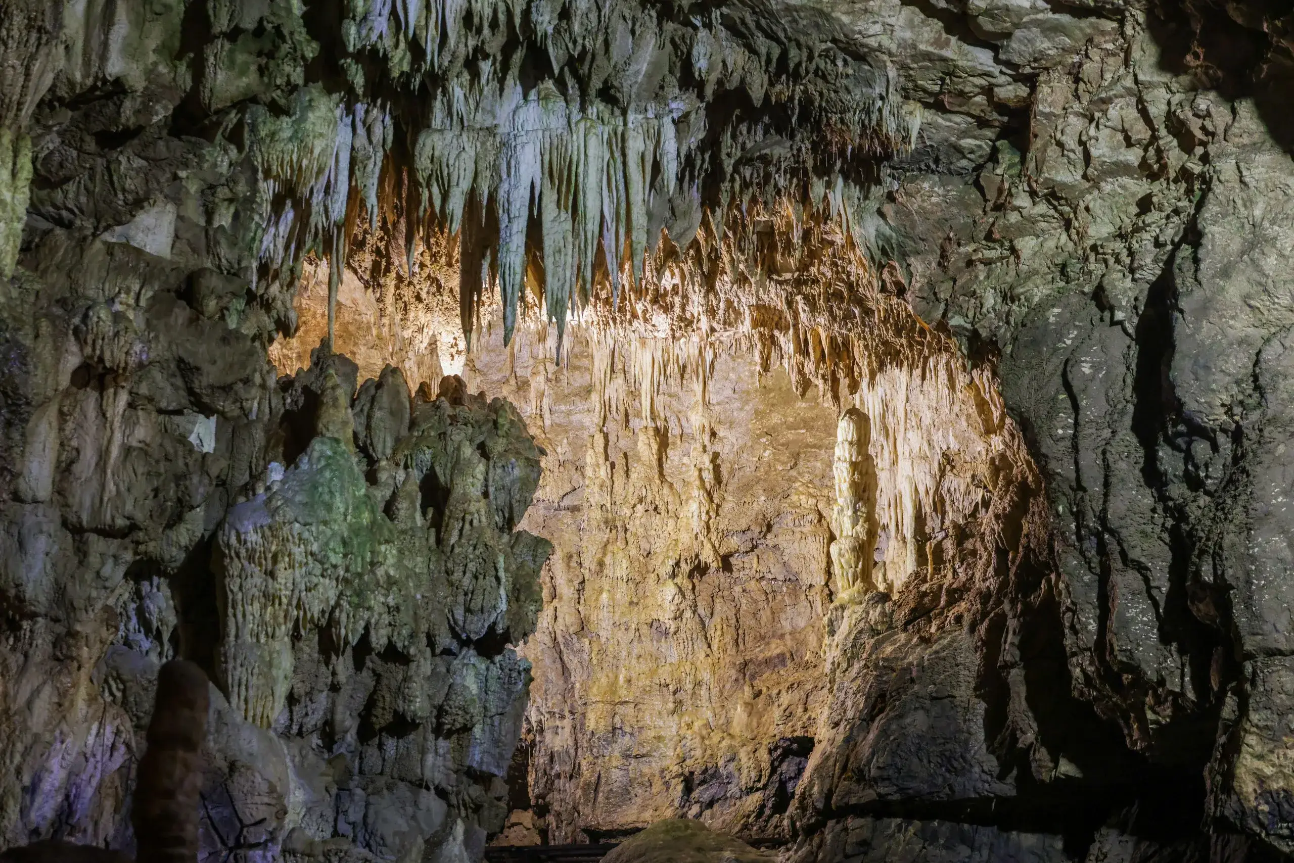 Green Grotto Caves