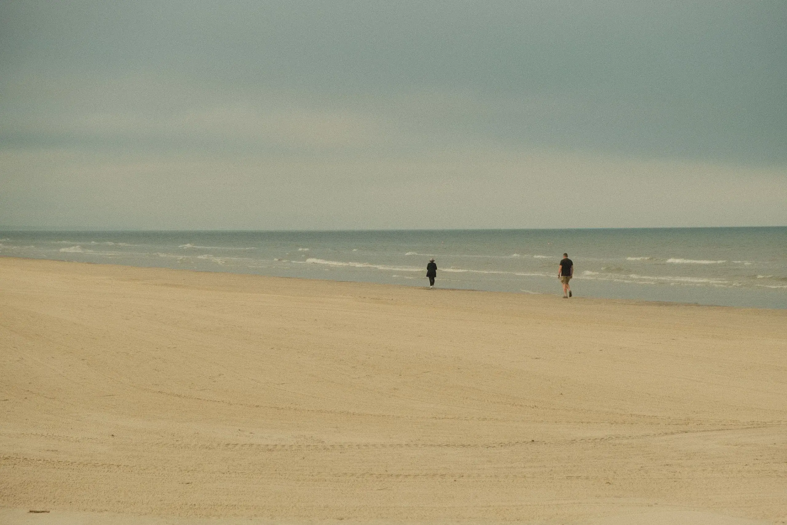 Two Miles of Empty Sand