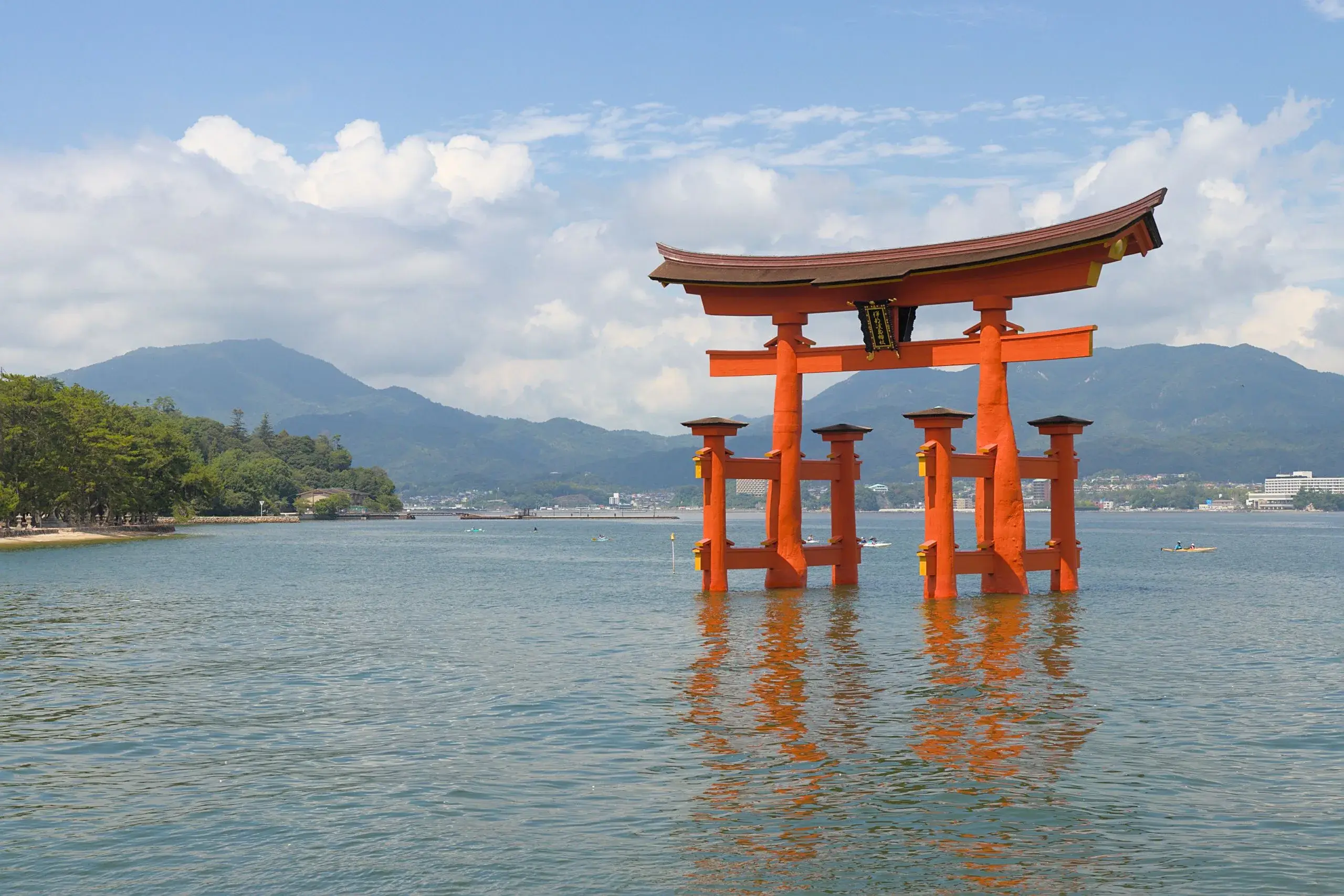 Itsukushima Shrine's Floating Torii