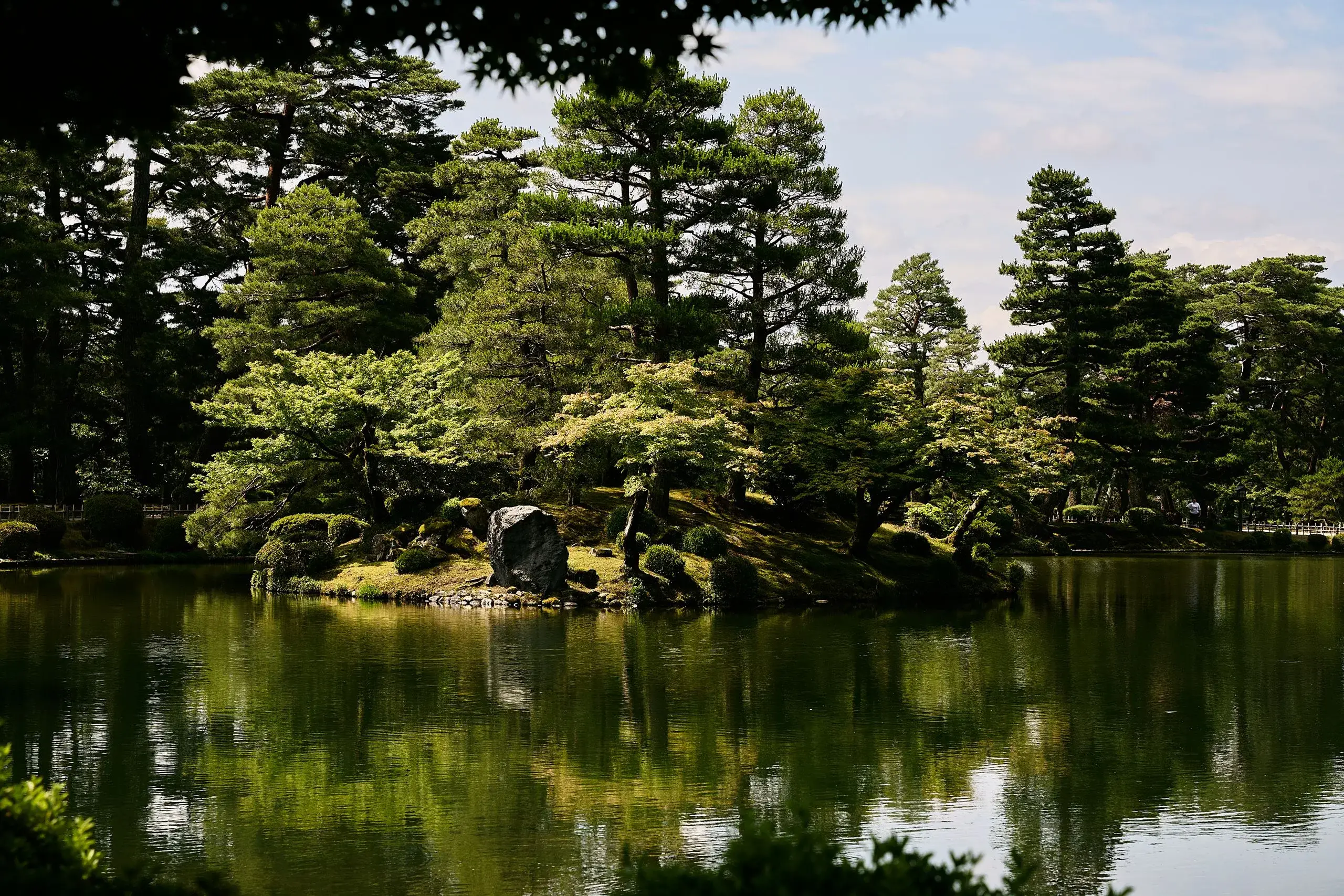 Kenroku-en et atelier de feuilles d'or
