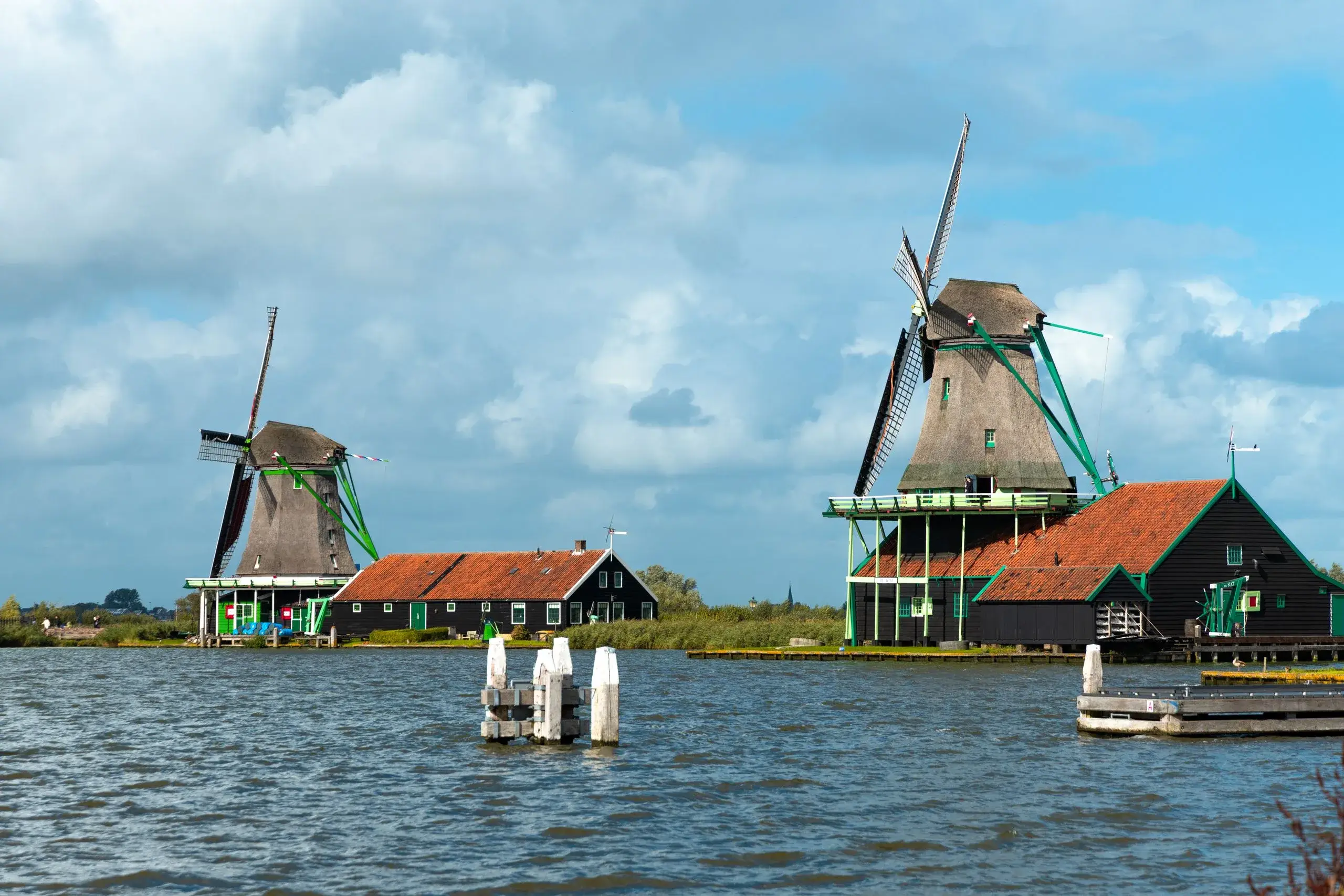 Moulins à vent de Zaanse Schans