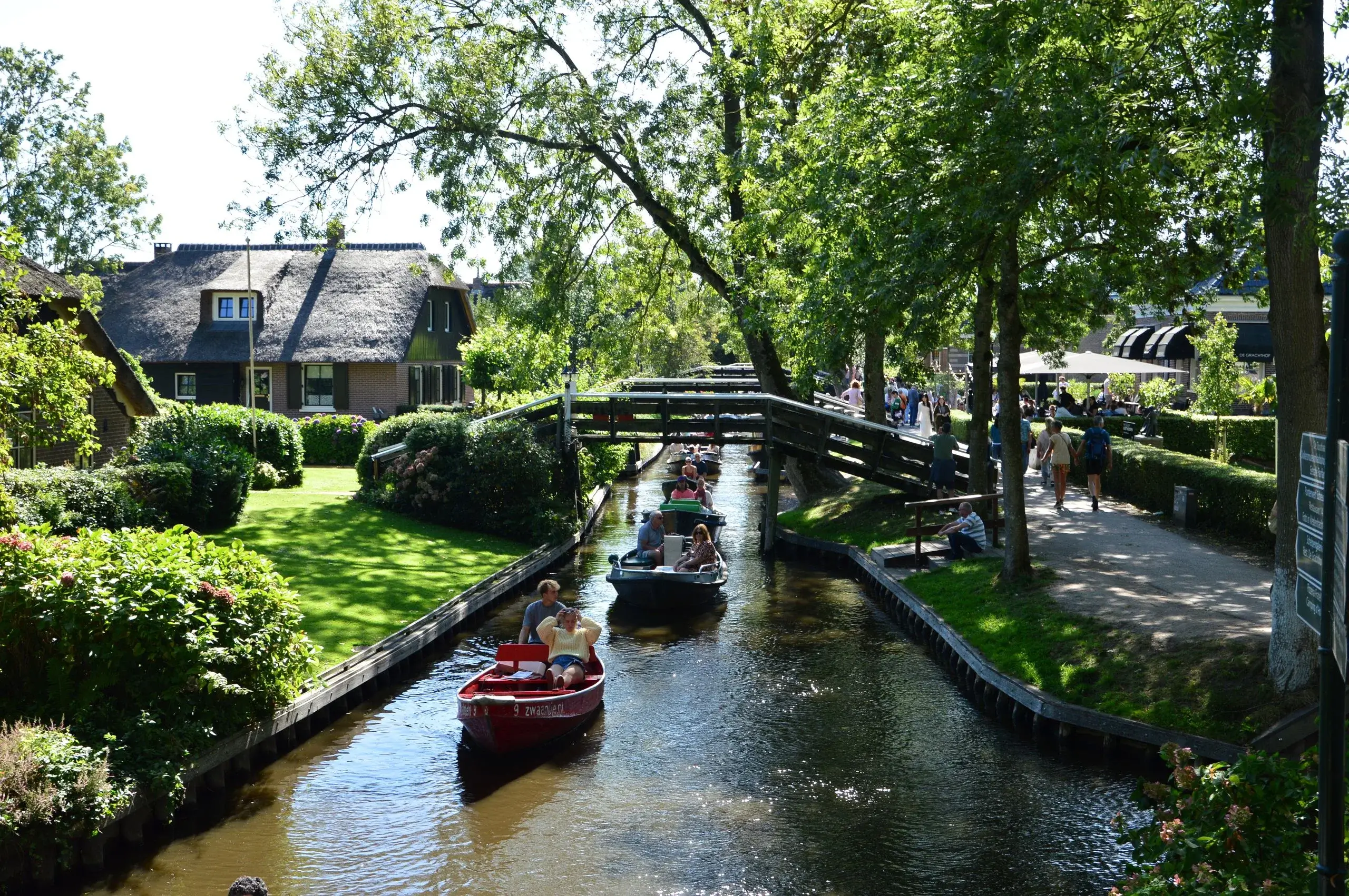 Village de Giethoorn et excursion en bateau