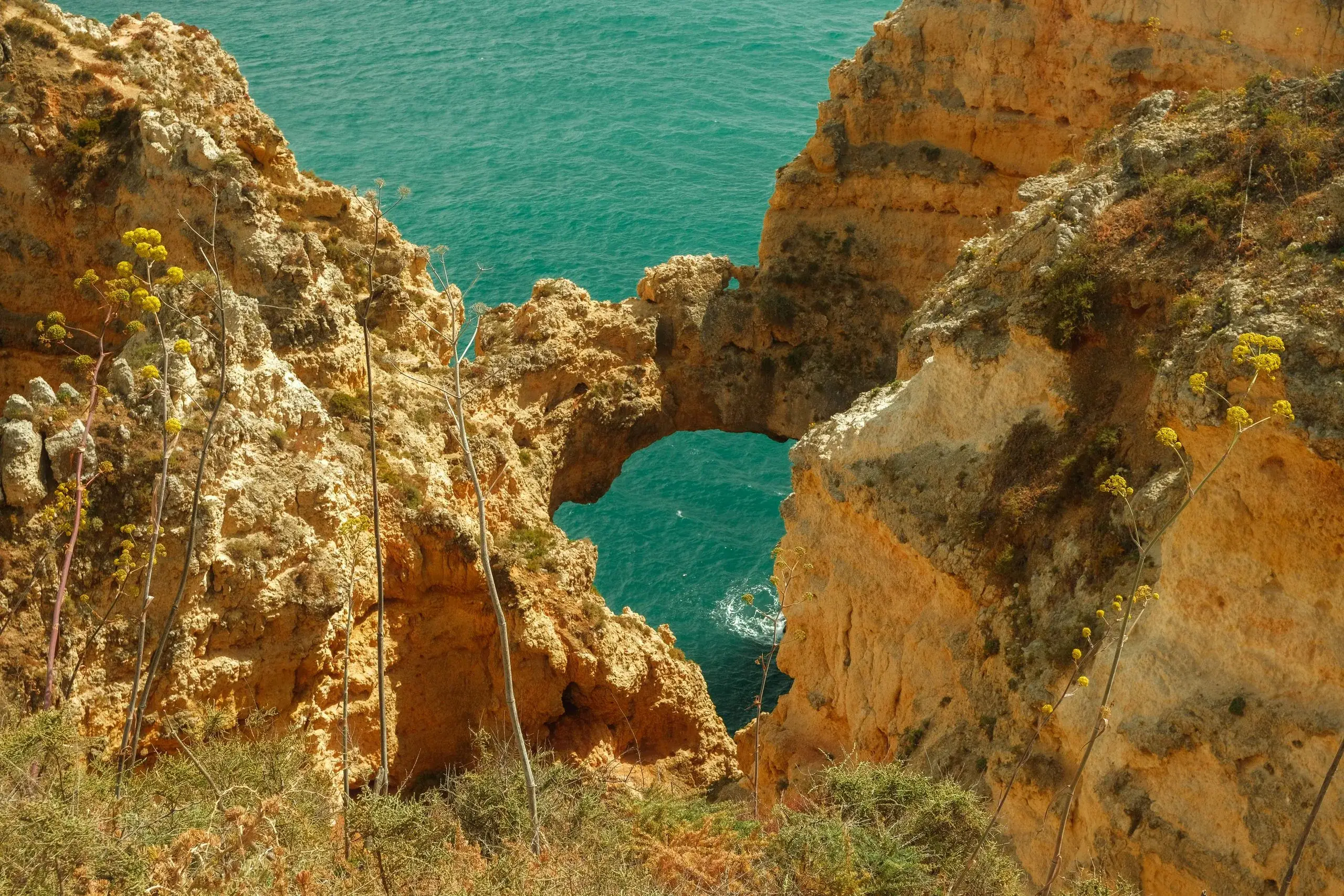 Ponta da Piedade Grottoes