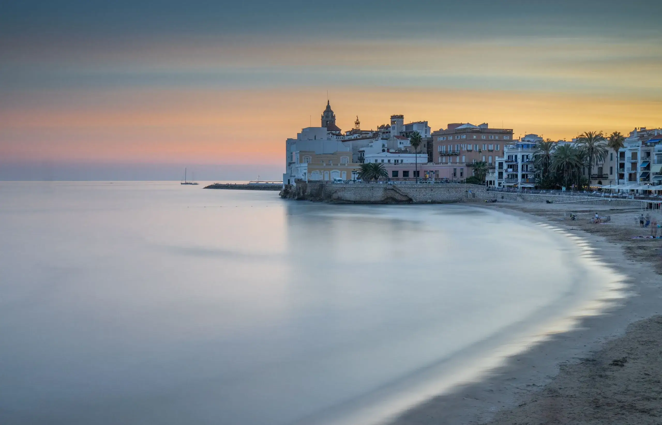 Sitges Beach Town