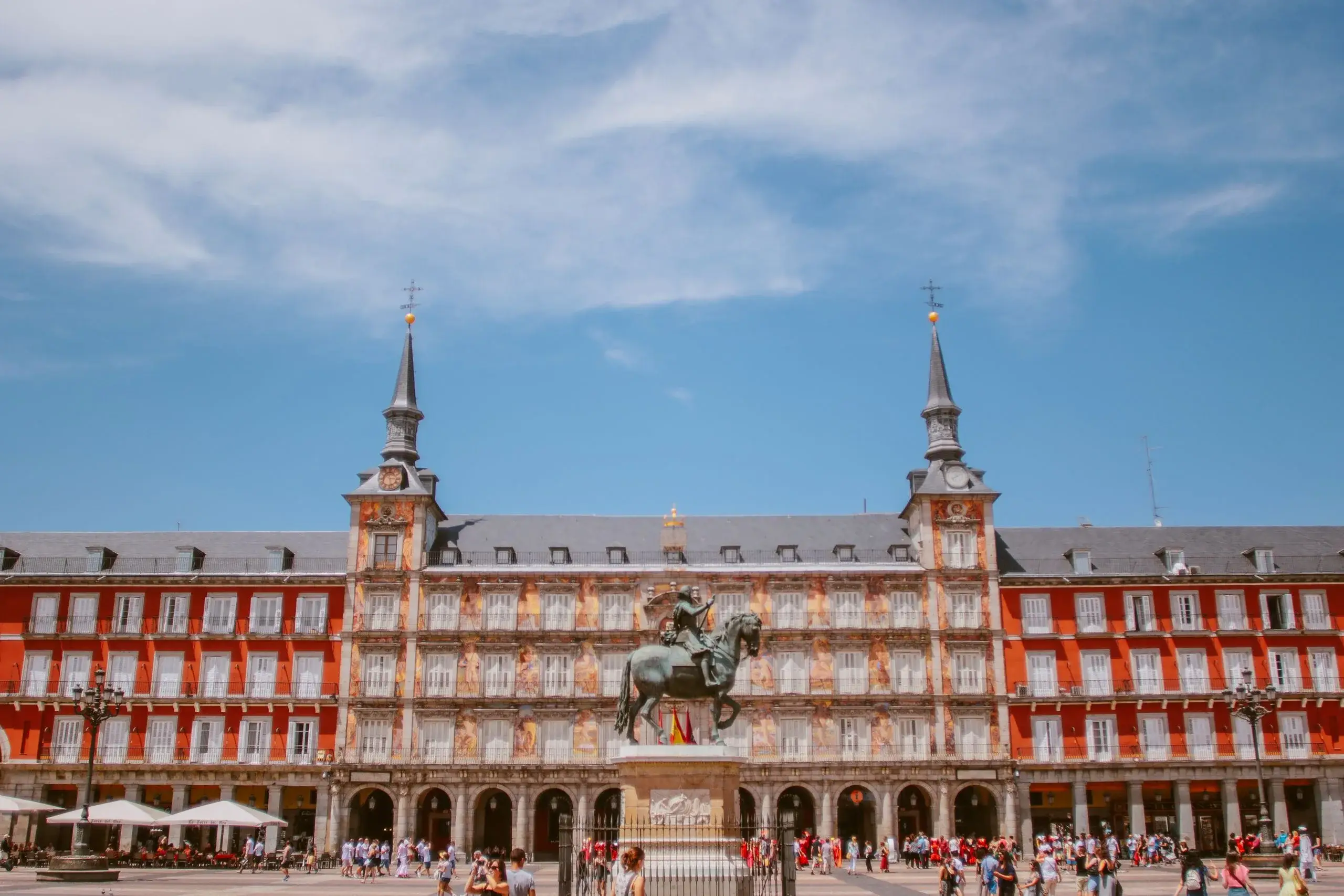 Palais royal et Plaza Mayor