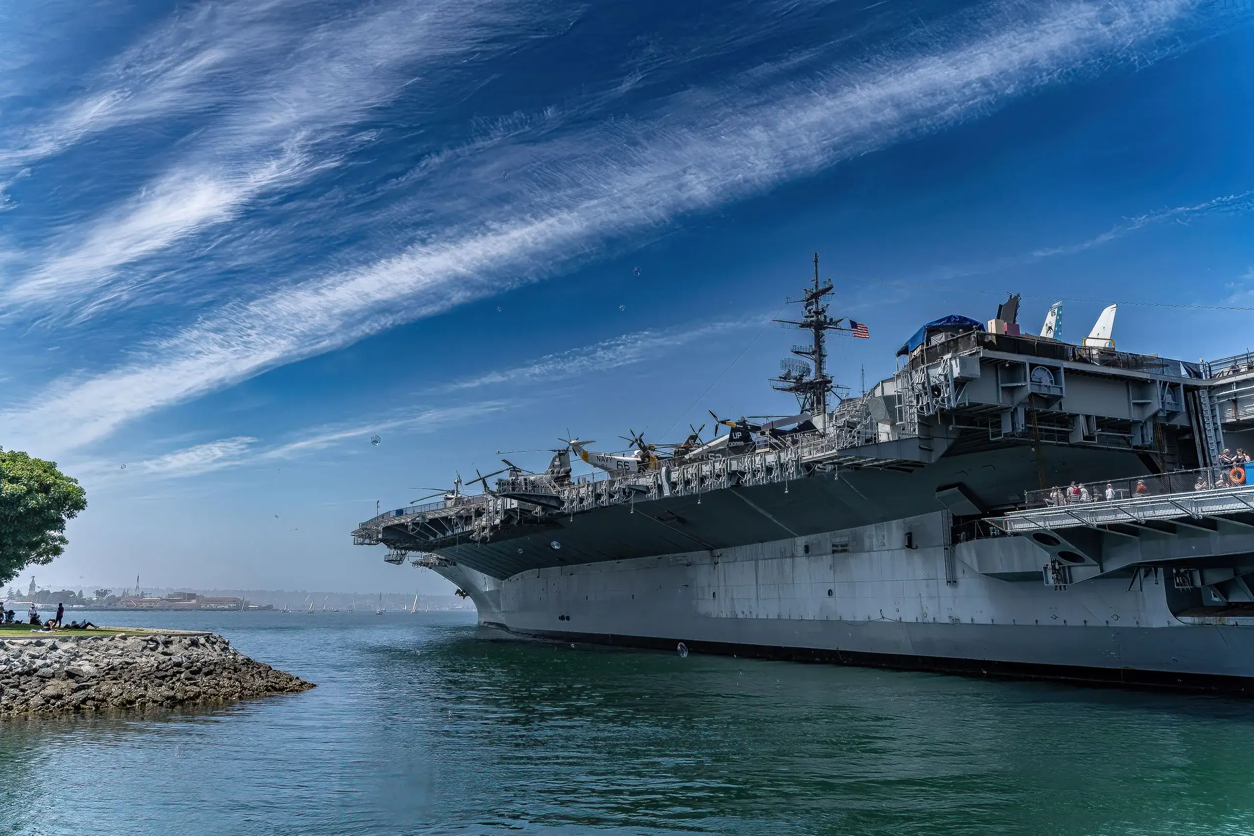 USS Midway & the Embarcadero